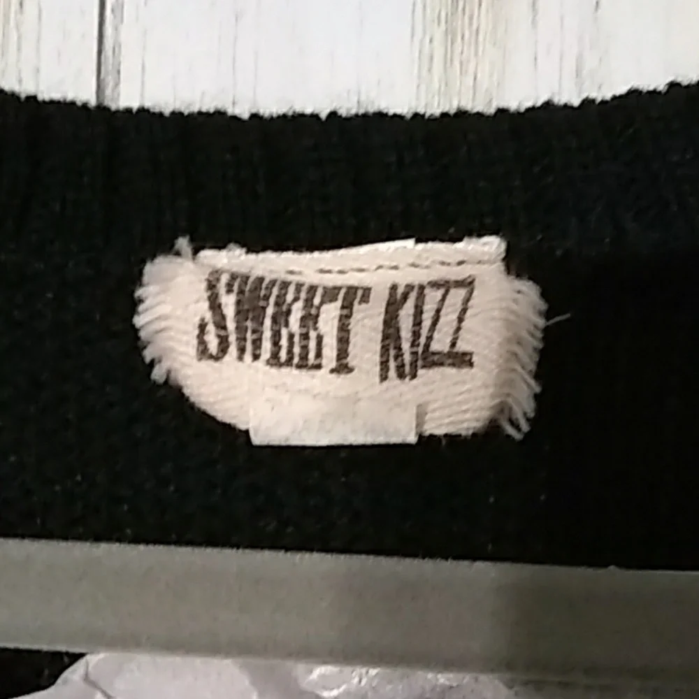 Vintage Sweater Dress Sweet Kizz sz Medium - Picture 3 of 6
